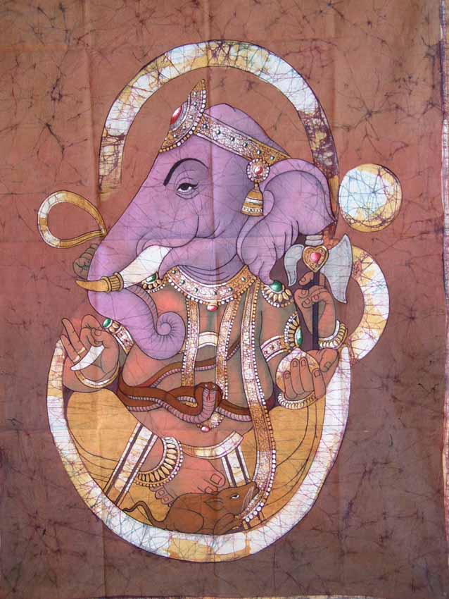 MohdMuzzammilK's tweet photo. Happy #GaneshChaturthi2019
Pic-1
Lord Ganesh & an attendant seated on tigers,18thC.
Artist:unknown
Opaque watercolor & gold on burnished paper
Source: #famsf
Pic-2
#Ganesh curled up into an #OM; batik painting.
Source: #eBay
#GaneshChaturthi
@iamrana @KumariRukshmani @JAJafri https://t.co/oWdHW6KpGx