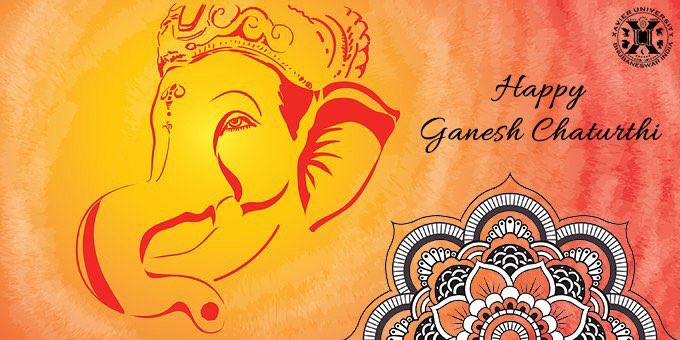 xim_university's tweet photo. On this auspicious occasion, we pray, that Lord Ganesha protects you and removes all obstacles from your life.
Wishing you a very Happy Ganesh Chaturthi.
#GaneshChaturthi #GanpatiBappaMorya #IndianFestivals #XUB #LifeAtXUB #CollegeLife #Xaviers https://t.co/bVYb1Bumzi