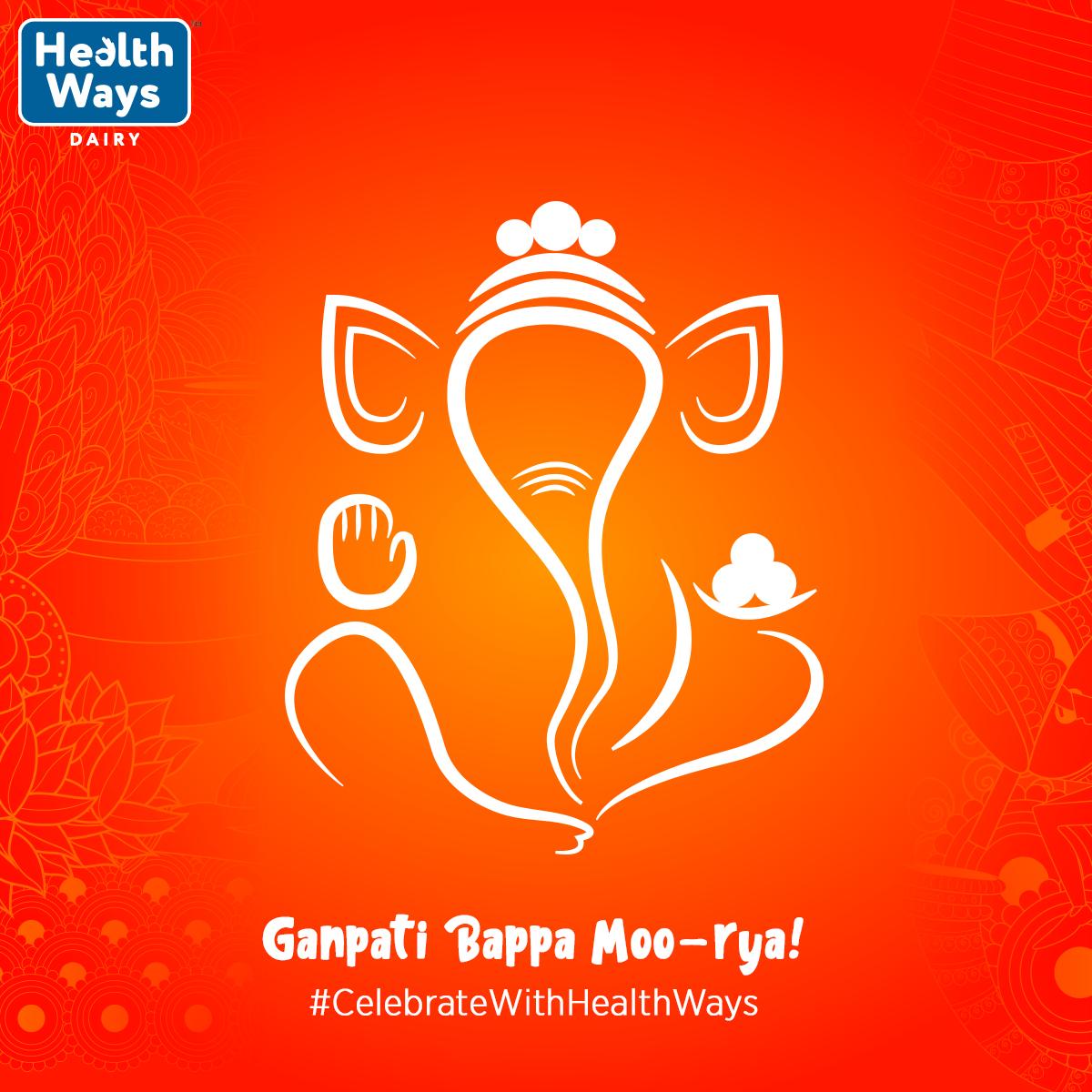 Healthways Dairy Celebrate This Ganesh Chaturthi With Healthways And Fill Your Glass With Purity Prosperity And Happiness Happyganeshchaturthi Celebratewithhealthways T Co O0wtfsjqcp