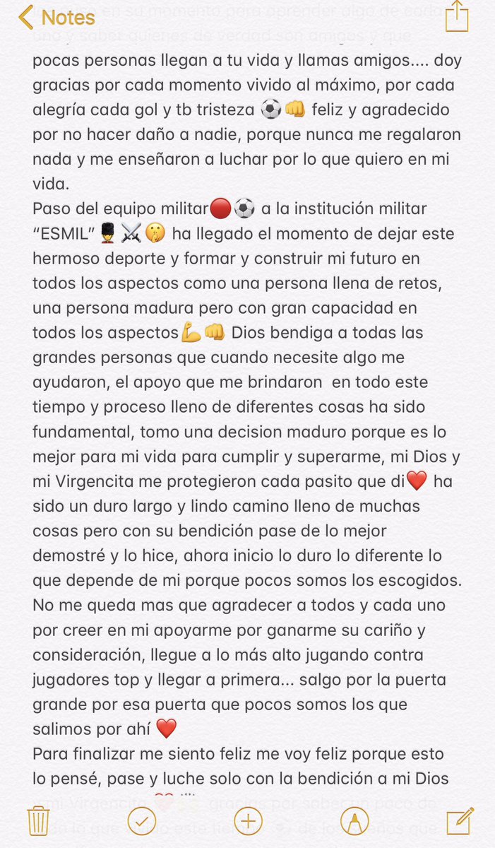 MarkoCevallos2's tweet photo. Gracias a todos y cada uno que formaron parte de este lindo camino ❤️🔚 espero se den un momento de su día para leer esto que fue de corazón 👏❤️ al igual agradecer a mi familia por todo su amor y a mi querida Dra @darlinlu1965 por su apoyo ❤️ https://t.co/7BZ6r9GXwH
