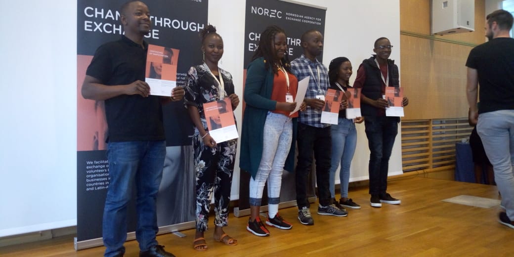 tafireitakaedza's tweet photo. Young people who attended the @Norecno Youth Camp in Oslo Norway are united with the purpose of transforming communities through exchange. @JOBaaroy thanks for inspiring me with your story of commitment to serve in Uganda. @zaina_kombo #NorecNo #NorecExchange https://t.co/KiF4RtX0LX