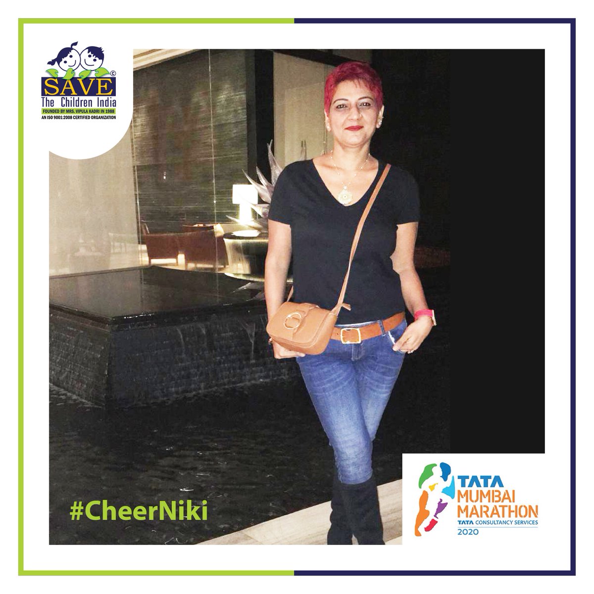 Viplafoundation's tweet photo. Parambir Kaur (Niki) is running #HalfMarathon in the upcoming #TataMumbaiMarathon 2020 and has pledged support to #ChildrenWithSpecialNeeds
Let us Cheer Niki
 >https://t.co/SF1pIxvGuh< 
#Support #TATAMumbaiMarathon #MumbaiMarathon #TMM2020 #CheerDheerin #RunWithACause https://t.co/9fVNMVZtAE