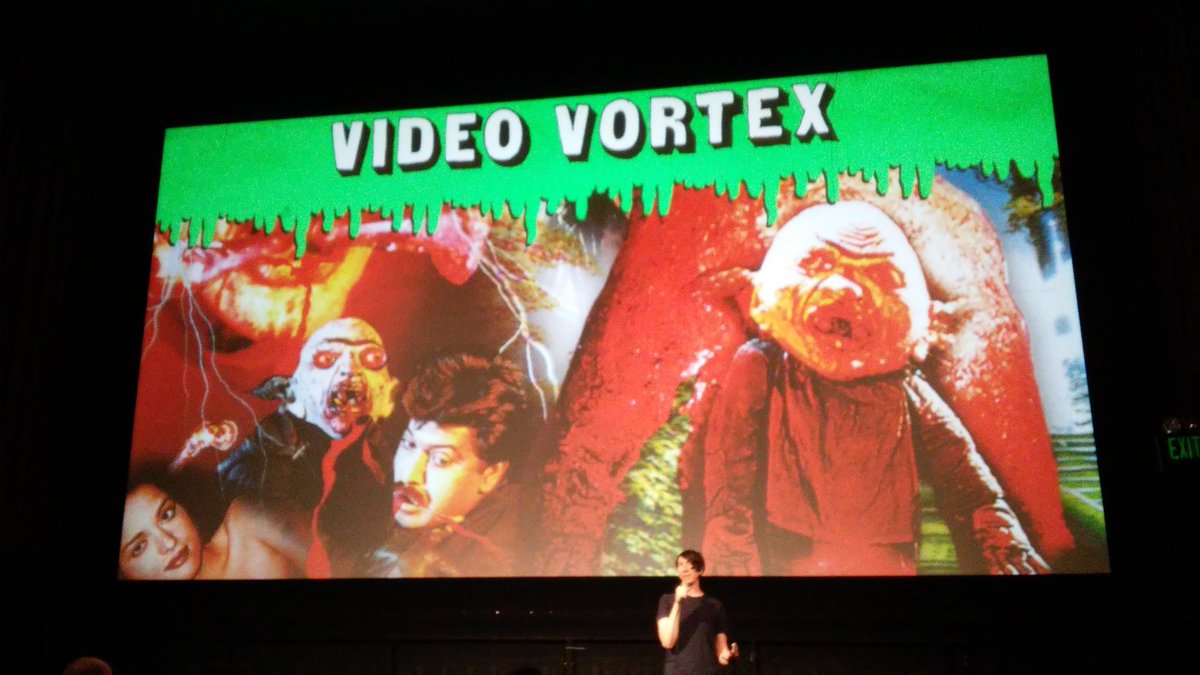 FookThis's tweet image. Tonight at Son of Dracula, we were told that next month's #VideoVortex is the long thought burned in a fire original version of Doris Wishman's A Night to Dismember! WTF !?