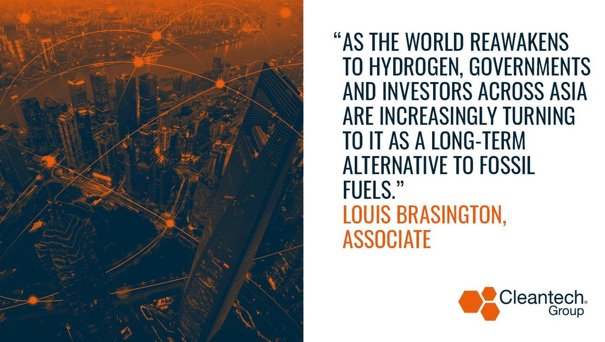 ecobusinesscom's tweet image. How will #Hydrogen impact the #energy outlook for Asia? At #CleantechForum Asia in Singapore on 8-9 October we'll be discussing the issues that matter. Join us bit.ly/AsiaForum19EB @cleantechgroup