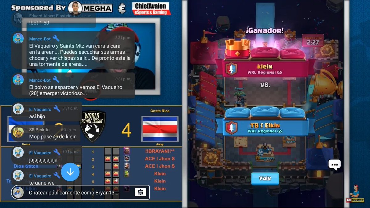 Linda <a href="/KleinCR_/">Jostin Obando</a> recolectando fans, q buena carreada mop