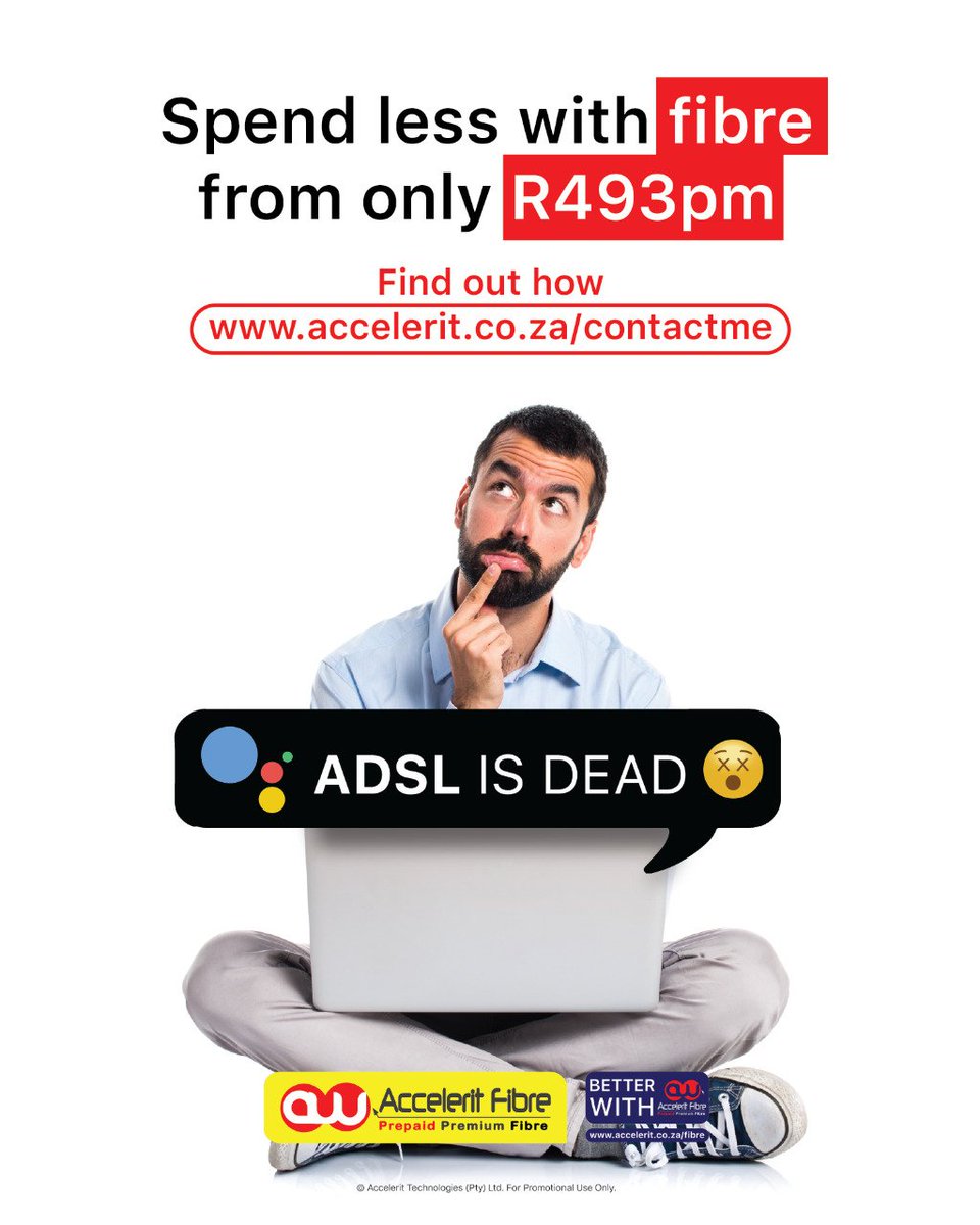 acceleritfibre's tweet photo. Not all is lost when fibre is around!🚀🚀💪
You can simply get a dosage of Uncapped Prepaid Internet
At an affordable cost!😏
And once you've subscribed you will never l👀k back!
#SwitchToFibre #SwitchToAccelerit #ForUncappedExperience https://t.co/N1Qfh3JKBY