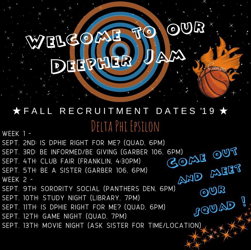 Come meet our squad!!