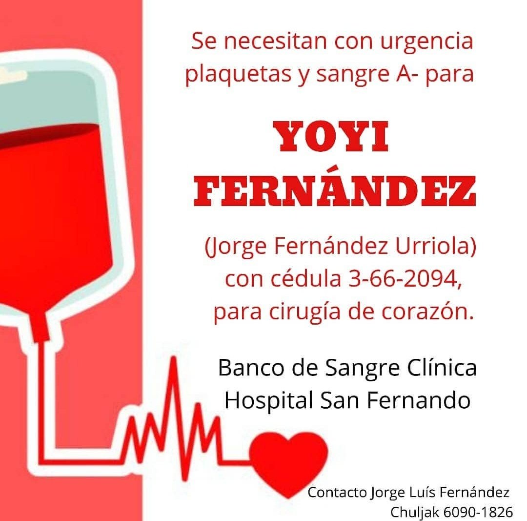 lucycordoba's tweet photo. Ayudemos a nuestro amigo y hermano @YoyiFernandezu miembro de la @cruzrojaportob1 @CRPBaru67 @CruzRojaPanama @quinnannette @RTPanama @montipanama @VOSTpanama https://t.co/1sepIF8hHO