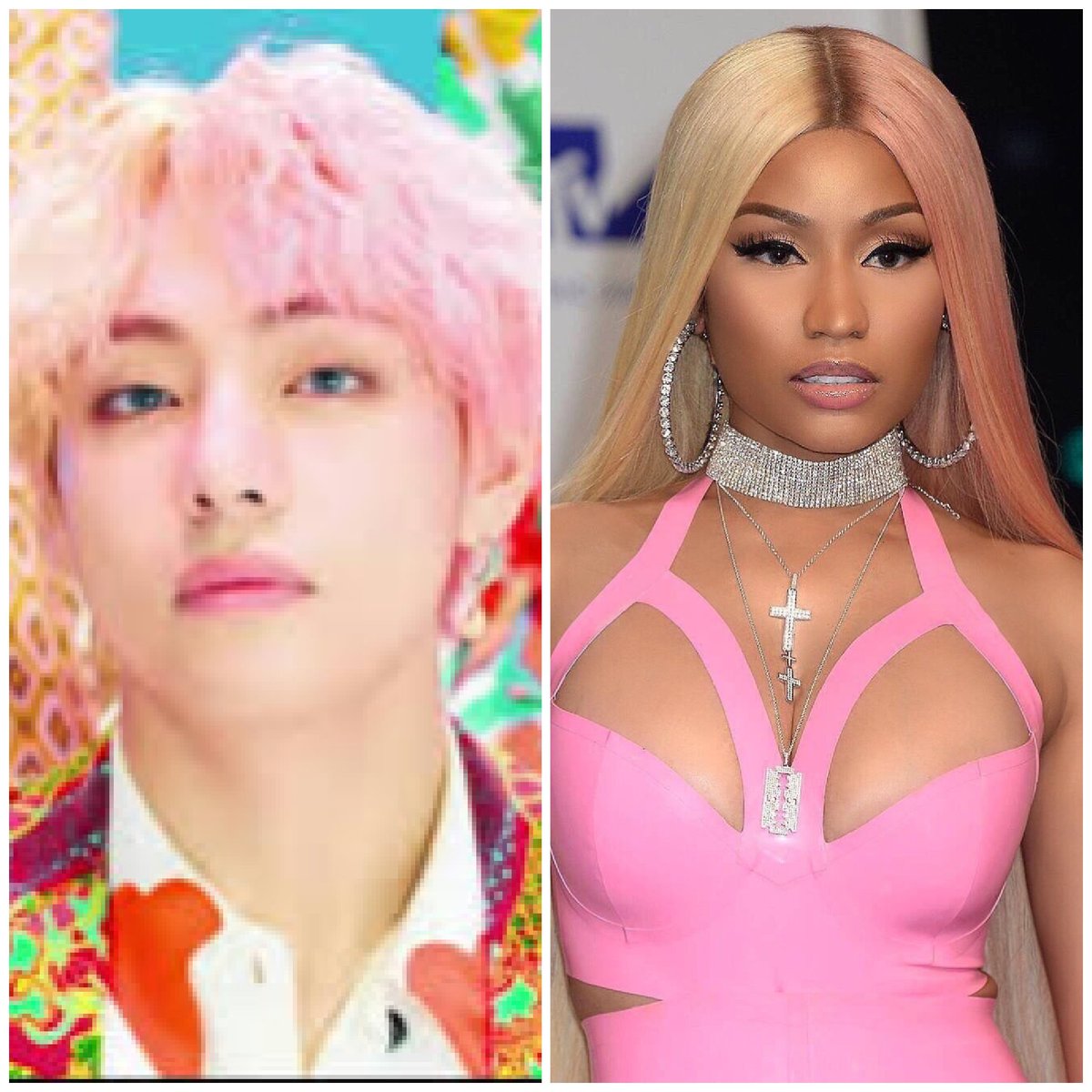 More proof that BTS and Nicki look amazing together!! They really see each other!!