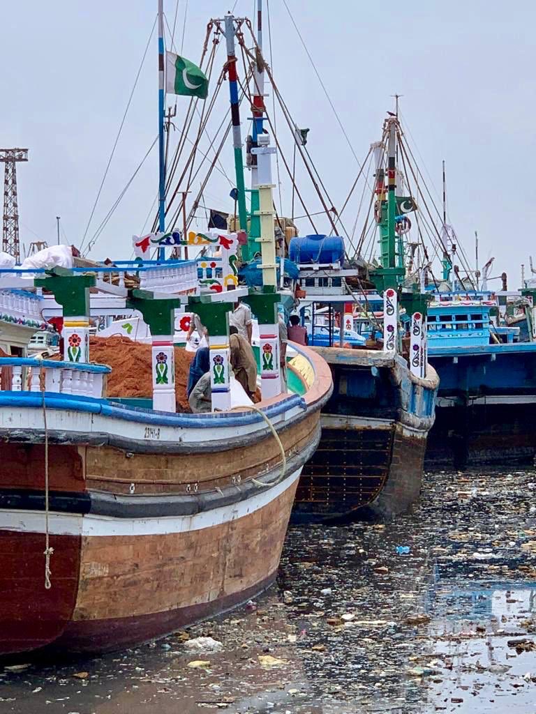 Pictures of Kemari Boat basin jetty yesterday. 
A State of Emergency must be declared in Karachi to fix this metropolis.
Unless we fix this city, reviving Pakistan economically is nothing but a pipe dream. 
#LetsCleanKHI
