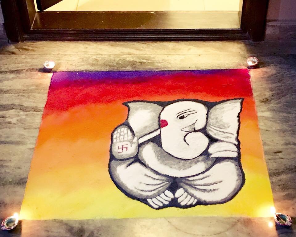 Featured image of post Easy Ganpati Bappa Painting