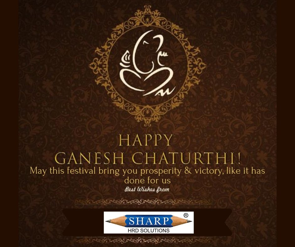SharpGroup1's tweet image. #SharpGroup heartily wish Lord Ganesha filled your home with prosperity and fortune. Best wishes on Ganesh Chatrurthi!
 #prosperity #ganesh #lord #ganeshchaturthi2019 #ganesha #ganeshchaturthi #ganpatibappamorya #ganpati