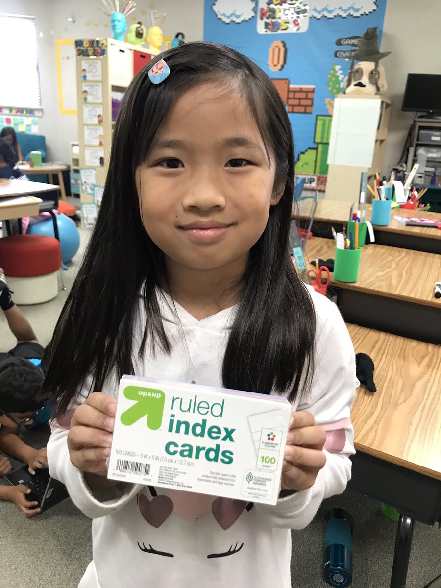 The_Nguyeners's tweet photo. Thank you to Ria and Austin’s family for donating #Perplexus balls to use during #BrainBreaks. We are very excited to use the colored index cards donated by Sisi’s family as well!

@CWE_Cougars #PerplexusRookie @Perplexus1 #classdonation #thirdgrade #donation https://t.co/ZzqvuOaqUF