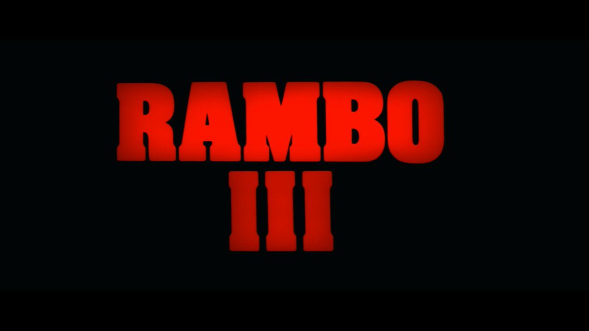 Just watched 'Rambo III' (Rambo 3). A very over the top sequel, with awesome final battle at the end. 4/5 helicopters.
#Rambo #Rambo3 #RamboIII #SylvesterStallone #JohnRambo #PeterMacDonald #TriStarPictures #SheldonLettich