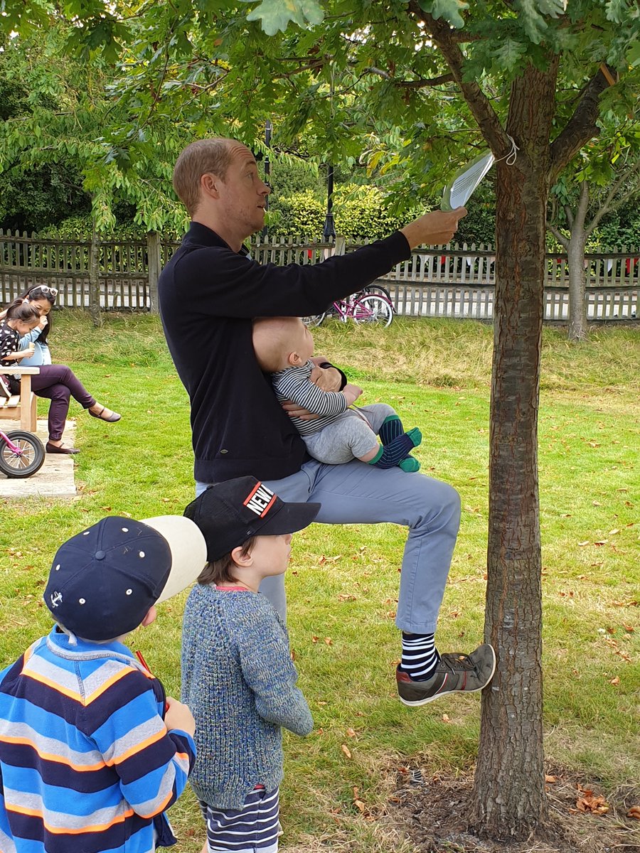 Burbage Road bunting fluttering happily at the marvellous opening of the beautiful new orchard yesterday. Thanks to Dulwich Estate and the London Wildlife team for ice cream, apple juice, music and some Marlowe moments to add to the inspiration #thisisdulwichvillage