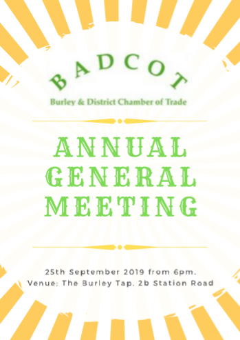 burleychamber's tweet photo. Hoping to see plenty of #Wharfedale business people at our AGM and party on 25 Sept 6pm at the Burley Tap in #BurleyinWharfedale #networking #Menston. Pls RT! https://t.co/UBkdMWmqhB
