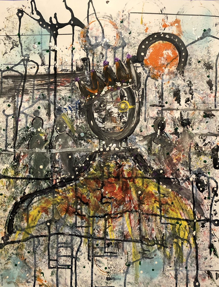 Joshuapaprika's tweet photo. New
“The Prince” from the series “A Tall Tale”
22x28
mixed media on poster board 
$300.00
To see more of my work visit https://t.co/pzvjPiz03d or follow me on Facebook.
Enjoy! 
#collages #ethnicart #abstractsart #paprikaillustrations #paprika #art #NYCART #NYCARTIST  #JFennellArt https://t.co/pBFoDDyany
