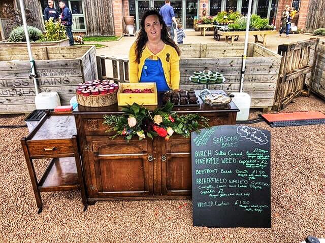 My seasonal bakes at #roguevillage #canteenstreetfoodfestival @AWalledGarden Using #hyperlocal East Lothian produce @Mungoswells @eastfortunefarm @ChocTree @BlackandGoldoil @SteampunkCoffee @1722waggonway #phantassieorganicproduce and @GrahamsDairy @PennineBirch #scotfoodfort19