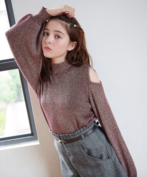 Majestic Legon Di Twitter Preorder キラキラしたラメ感が可愛い肩あきデザインのニット ぽわんとしたお袖も 可愛い 予約商品 ラメハイネックニット T Co Umbartw0zj 10月下旬発送予定 77 Naachan Majesticlegonjp マジェスティックレゴン