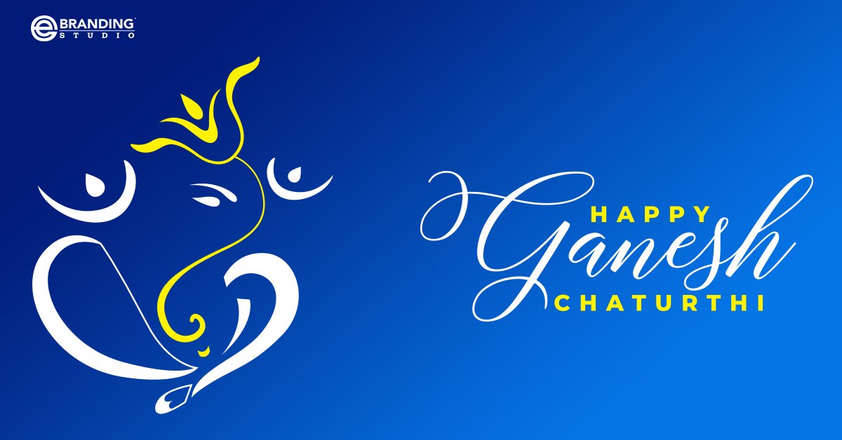 May Lord Ganesha always remove obstacles from your life. eBranding Studio wishes you  a very Happy Ganesha Chaturthi!