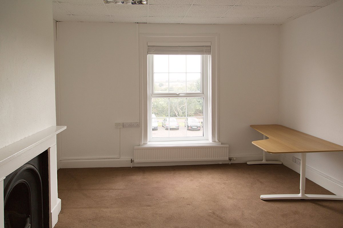 Office 17 will be available to rent in a few weeks. 
This will be our last remaining office to rent at the Old Rectory.
180 sq ft, suitable for 2 people