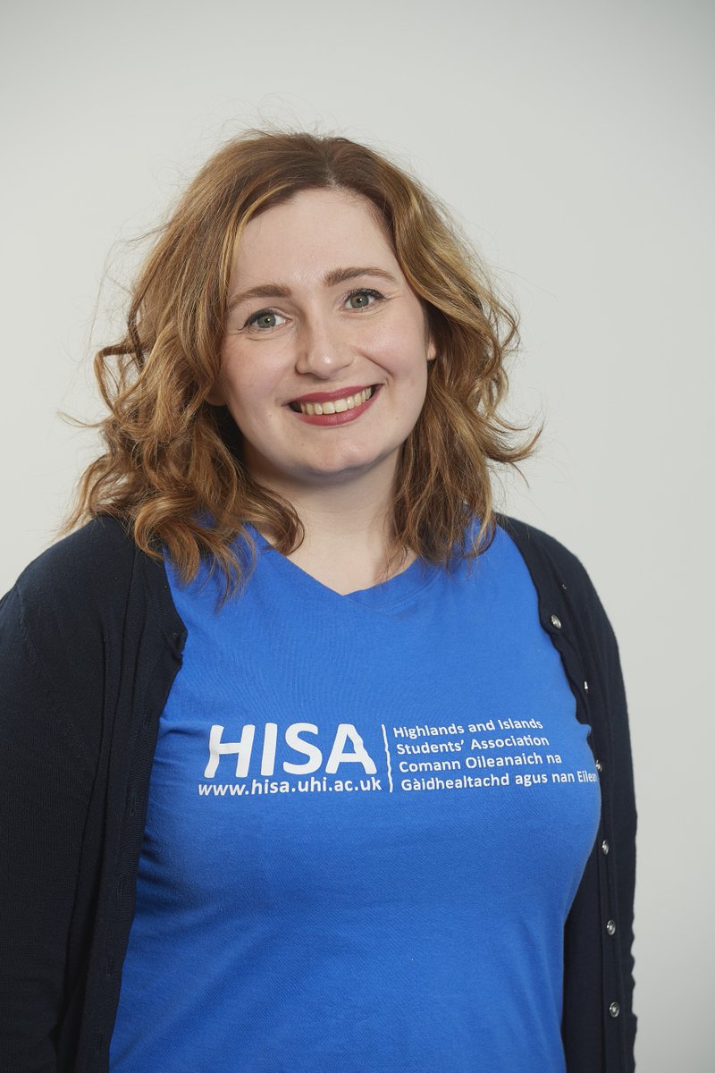 TeamHISA's tweet photo. With it being HTC UHI #HISAFreshers we thought we'd introduce you to your AMAZING depute officer Laura! β¨
Now in her second term, Laura is passionate about improving mental health awareness and provision + amplifying the student voice @ThinkUHI!
#TeamHISA https://t.co/H5NBNSgjsO