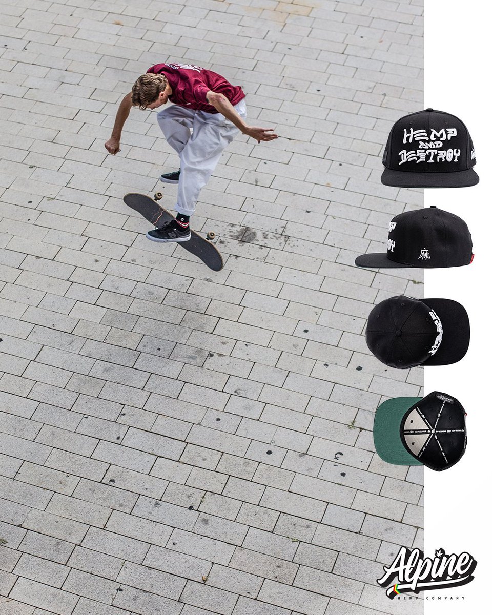 HempAlpine's tweet photo. HEMP AND DESTROY! R.I.P. #jakephelps
Ultra breathable, Organic Cotton &amp; Hemp, Anti-Bacterial. Side label joint holder. 🎉 
#alpinehempcompany #hempheadwear #hemplifestyle #hempanddestroy #hempsaves #flatbill #terps #cannabiscommunity #alpinehemp #HempAF https://t.co/QacKAfcKiZ