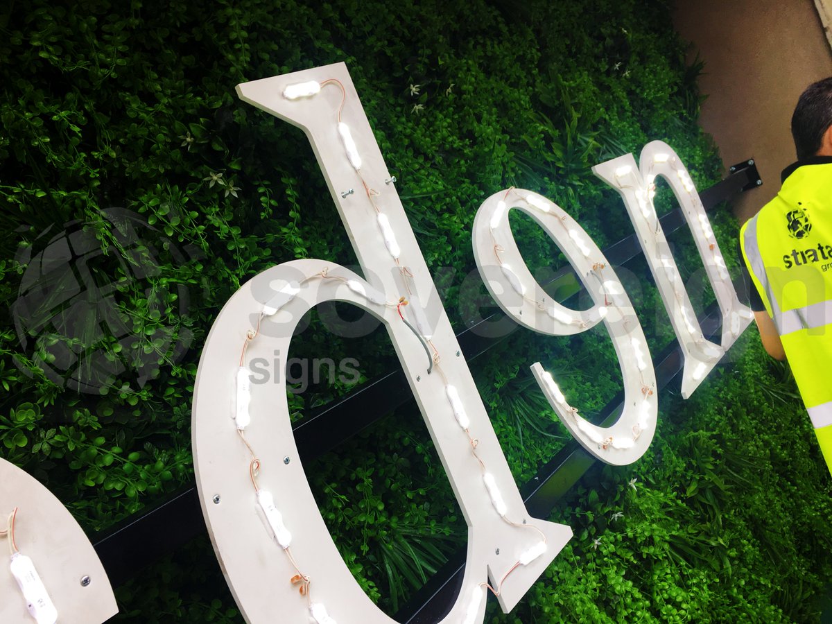 SignsSovereign's tweet photo. Third times a charm with our latest eden project, for #edenmanchester...
It's been a pleasure to work across the 3 different eden projects in Newcastle, Manchester and Portsmouth and we hope they continue to thrive! 🤩
#signs #signage #manufacture #design #install #installation https://t.co/9ibTWE8zgi