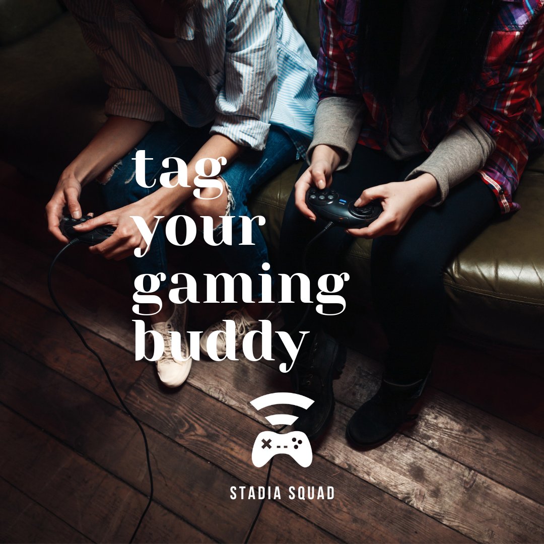Watch our latest video,
Different Types of Gamers: 
youtu.be/Xa0EDTP9hmI

#gamers #stadia #GamingBuddy #StadiaSquad