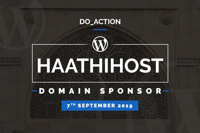 WCAhmedabad's tweet photo. Thank you @HaathiHost for being domain sponsor for do_action Ahmedabad. Visit https://t.co/cmmfst8BGg to know more about the event 

#DoAction #WordPress #Charity #WCAhmedabad #WordPressForWell https://t.co/S7LCUJmz7y