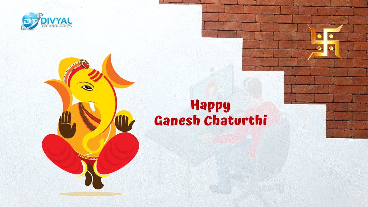 Divyaltech's tweet photo. Divyal Technologies wishing for the goodluck,happiness and prosperity in this Ganesh Chaturthi
#wishing #ganeshchaturthi2019 #technologies #goodluck #ganesh https://t.co/fBe06nKw1w