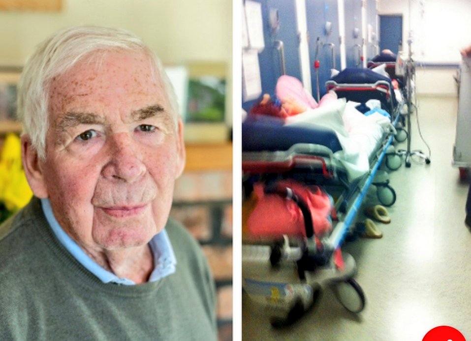 caulmick's tweet photo. Co Clare man, 80, tells of horrific experience of spending two days on trolley after quadruple heart bypass.

#GetTheFFFGersOut 

https://t.co/hcObnK5a1W https://t.co/ZoiJcIuK2u
