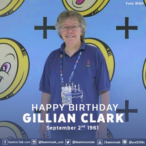 BadmintonTalk's tweet image. LOOK AT THAT!!! How on earth does she manage to do this in her 58 years of age!!

I DON&apos;T BELIEVE IT!!!

Happy birthday to Gillian Clark, our all-time favourite BWF commentator! May you always be well and healthy!