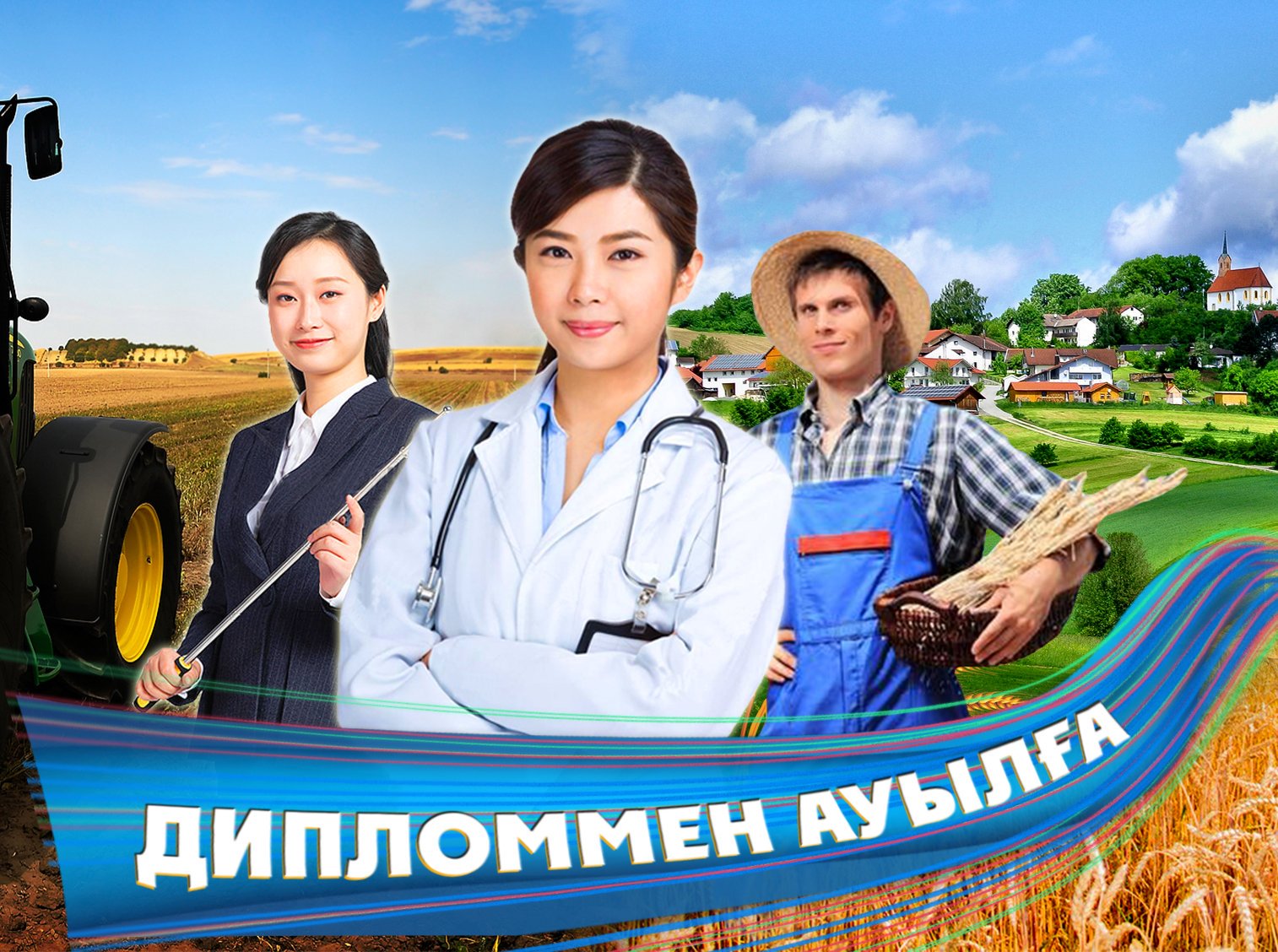 Стихи открытки, картинка с дипломом в село