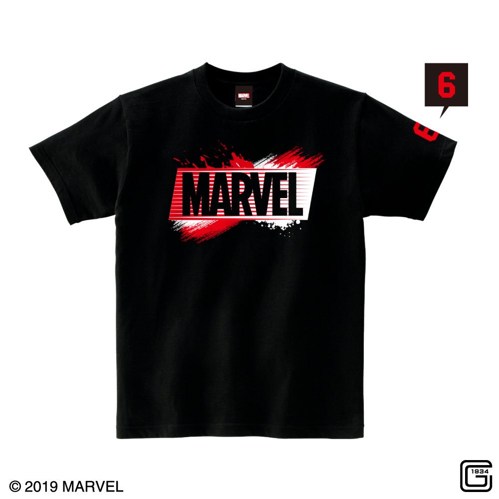 MARVEL コラボ第3弾🤩 5選手のプレーヤーズグッズ発売🎉 ＼ Tシャツ