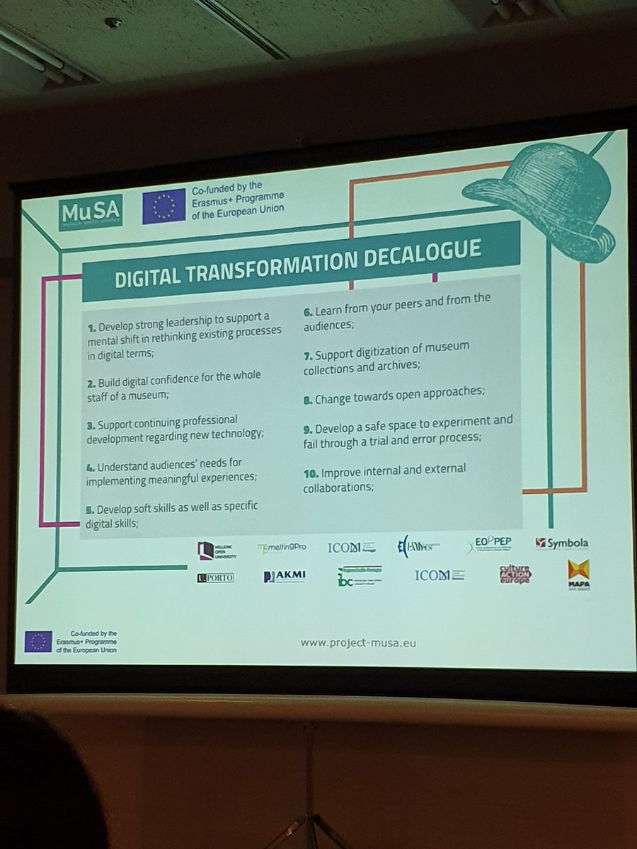 Museoalan koulutuksen komiteassa  saatiin ohjeet museoille digitaitojen hankkimiseen #ICOMKyoto2019 #museot  <a href="/museoliitto/">Museoliitto</a>