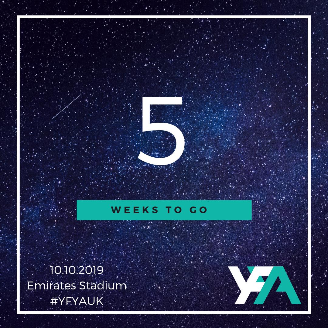 YFYAUK's tweet photo. Good morning, Happy Monday... Only 5 weeks to go until the YFYA annual event at Emirates Stadium.   #London  #YFYA2019 #Steam #Mentoring #FutureTalent #10WEEKSCOUNTDOWN #YFYA19 #STEM  #Diversity  #NextGenerationTalent  #Mentoring  #DreamBig  #Inspiration  #Encourage  #Inspire https://t.co/2q88dSpu6c