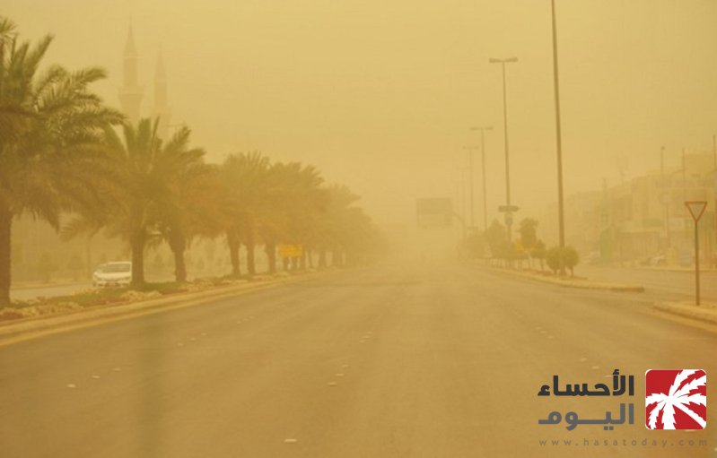 صحيفة الإحساء اليوم توقعات الطقس رياح مثيرة للغبار على الرياض