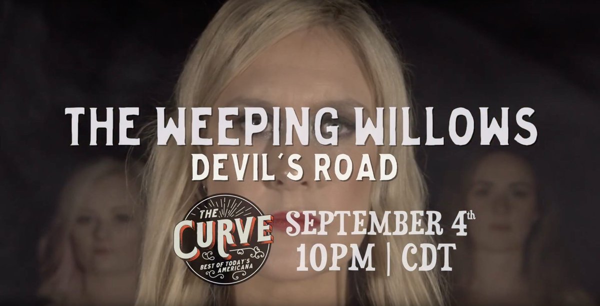 weepinwillows's tweet photo. We're ✨THRILLED✨ that our #DevilsRoad music video will make its @DittyTV #Memphis debut this Wed 4th Sept; the perfect prelude to our Devil's Road USA Tour that kicks off next week! 😈 Thanks so much, #DittyTV! 📺🎶🎉 https://t.co/rB93r6Qmz9 #DevilsRoadTour #TheWeepingWillows https://t.co/eOruOCJXgN