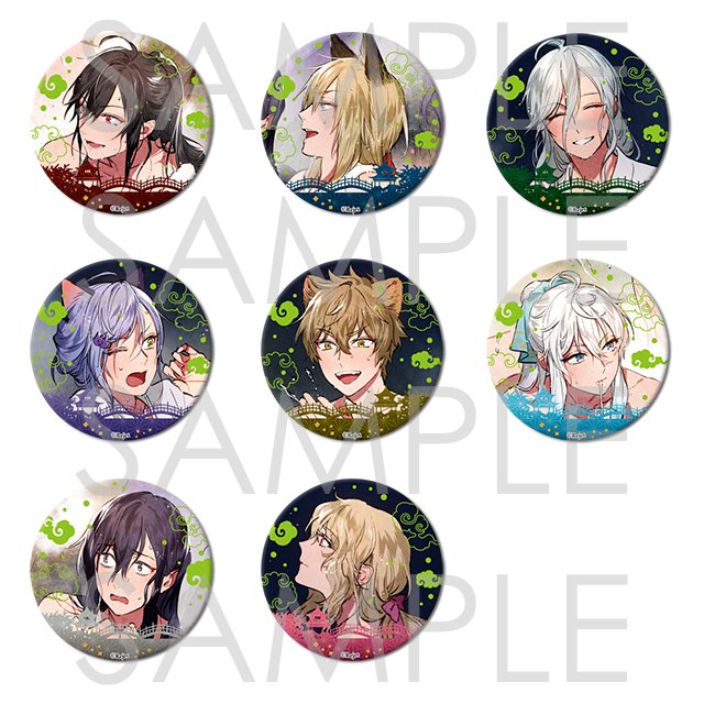 11月上旬発売予定【『幽幻ロマンチカ』ビッグ缶バッジ各種】が予約受付
