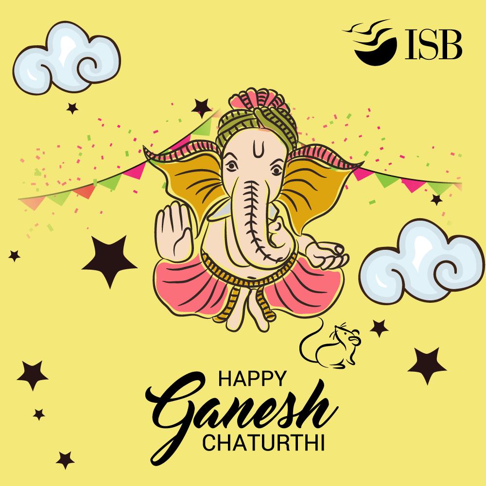 ISBPGPpro's tweet image. Wish you a very Happy #GaneshChaturthi Pic Source - @ISBedu #ISB #ISBPGPpro #PGPpro