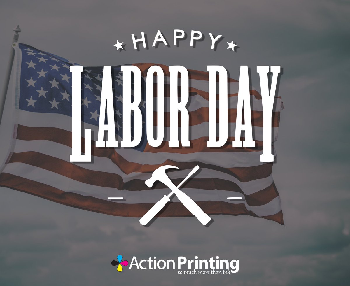 actionprint's tweet photo. Happy Labor Day! https://t.co/9pLGRlEgug