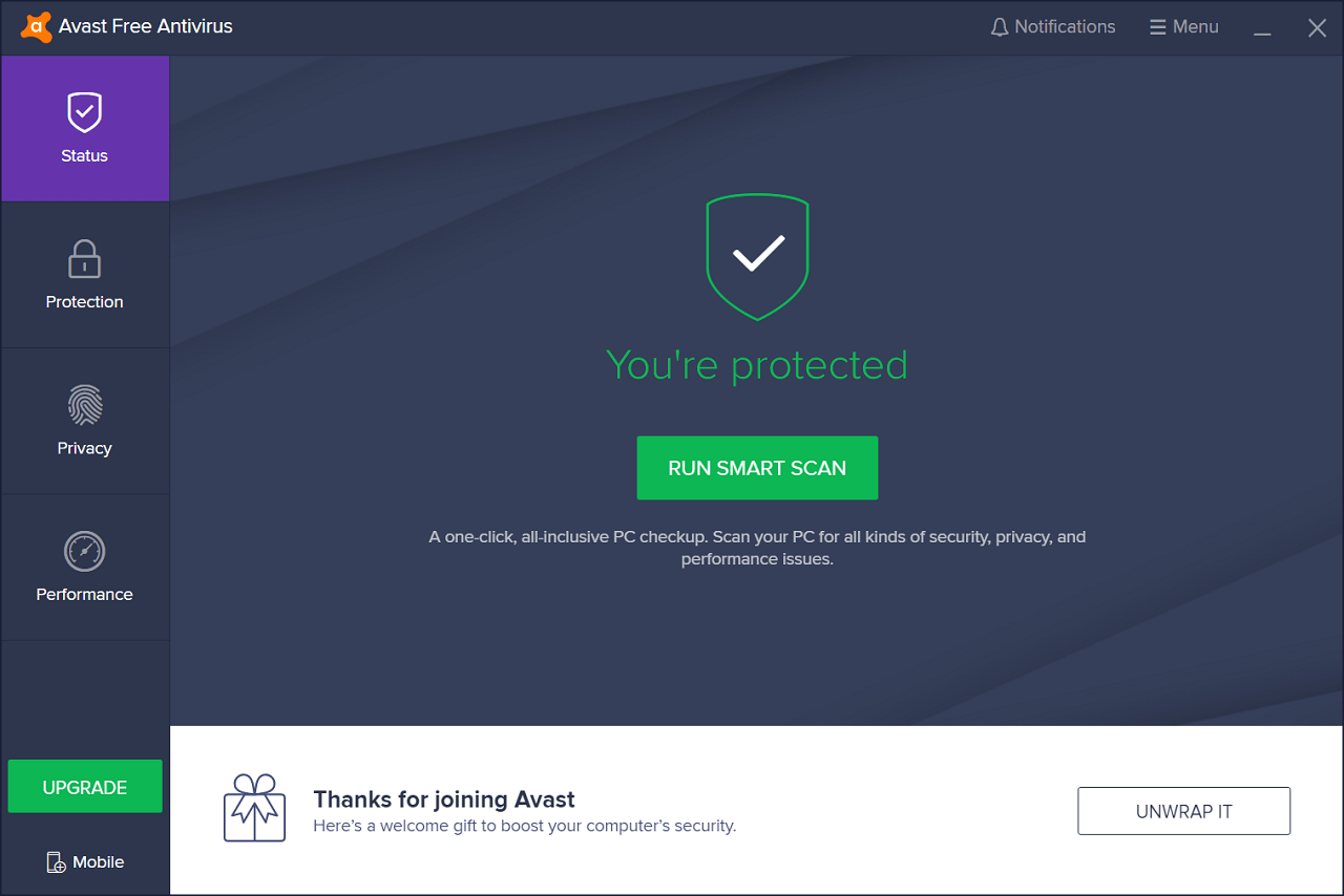 Avast free Antivirus (Россия)