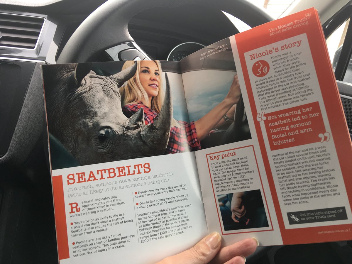 Today sees the announcement that national road safety initiative, The Honest Truth, is to become part of FirstCar. #roadsafety #firstcar #thehonesttruth
thehonesttruth.co.uk/the-honest-tru…