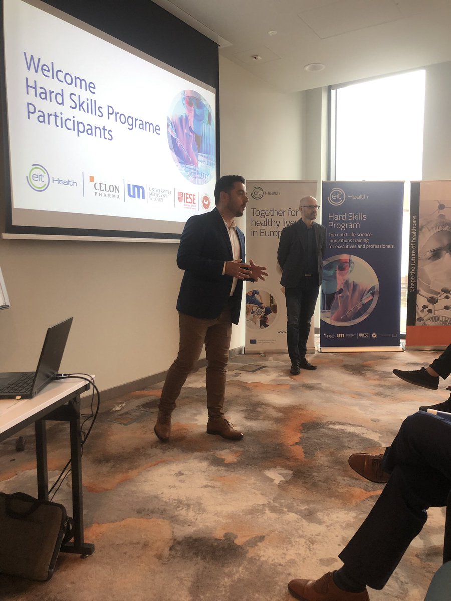 mikolajgurdala's tweet photo. We start #LSHardSkills @healthinnostars #CelonPharma @umedlodz @UEvora @iesebschool https://t.co/KaBgsouupy