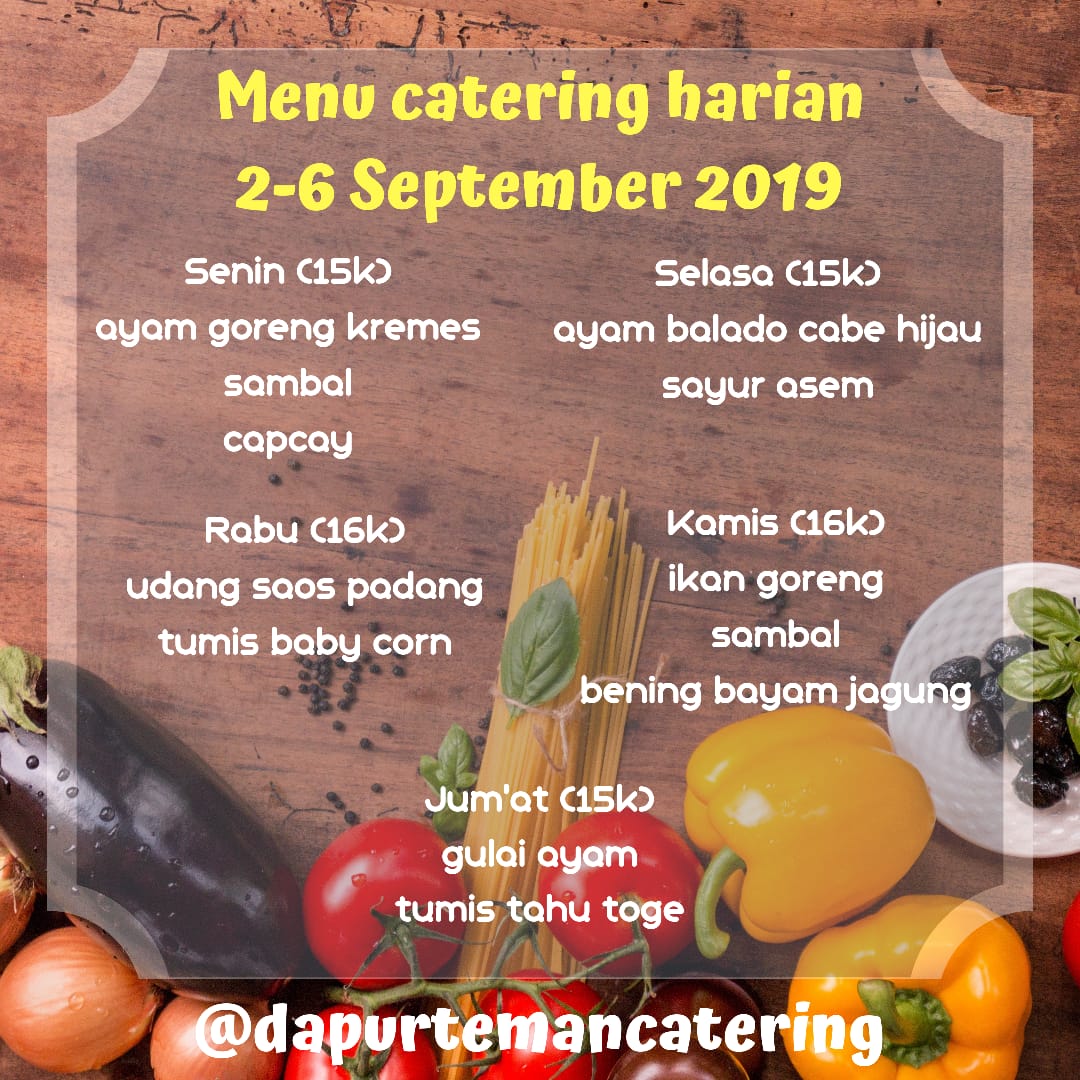DapurTeman's tweet photo. @erztabit @infoJATIASIH @mbuntt @TemanNgoopi Belum sama nasi, mas.. 

Ini price list pekan ini ya 👇kirim dari Jatiluhur, Jatiasih https://t.co/d0l6hzWaW7