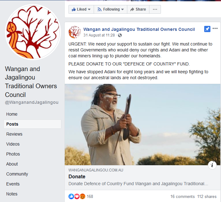 WgarNews's tweet photo. @paulinehollywoo @RobRobbEdwards @anne_clothier @prudinx @WhteRbbnAdvocat @BlakandBlack @Absurd_Penguin @StopAdaniCairns @OddemocracyA @LadyPoop2 @SharonSki666 @davrosz @deniseshrivell @robynlesley3 @YaThinkN @noplaceforsheep @bugwannostra @StopAdaniK @stopadani @GalileeBlockade @vmp9 @MorpheusBeing @myknittingwool @AMSANTaus @robyn_oxley @cscviews @QldGreens @SenatorSiewert @greenleftweekly @garyoliverFNQ @AnnastaciaMP @WJ_Council "#URGENT: #WeNeedYourSupport to #SustainOurFight. WeMustCont to #ResistGovts whoWould #DenyOurRights &amp; #Adani &amp; theOther #CoalMiners LiningUp to #PlunderOurHomelands" #WandJsource: https://t.co/R70xFjGbLt
#AboriginalTalk #AboriginalSupport #BlockadeAdani #WandJ #StopAdani https://t.co/KUCfCLjURf