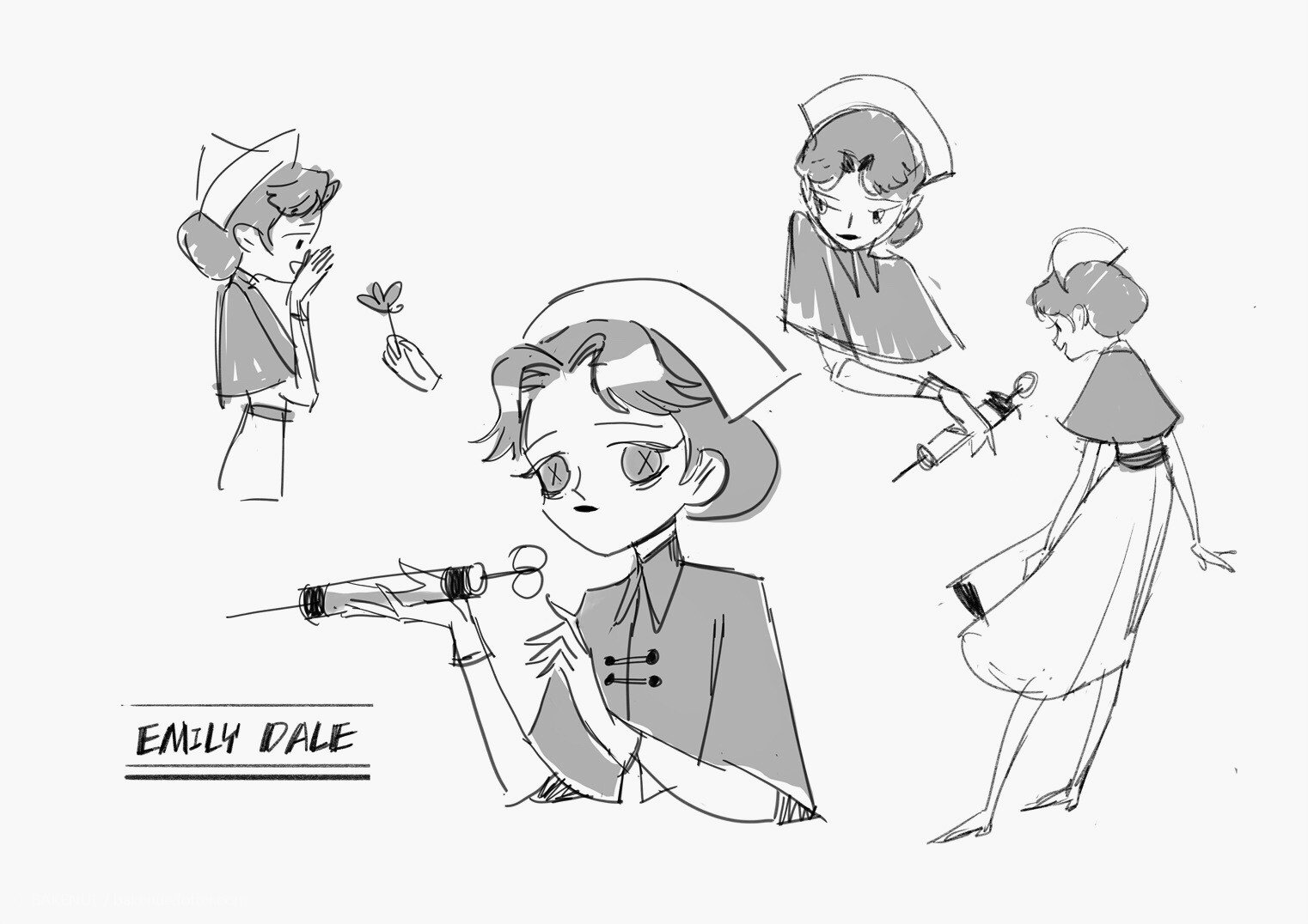 Bakenue 第五人格 第五人格イラスト Identityvイラスト 第五人格医師 第五人格エミリー T Co Wjowjamwum Twitter