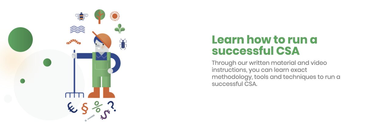 Urgenci1's tweet photo. The recordings from URGENCI #CSA Webinar Series Season 1, Episodes 1, 2, 3, 4 are now all available on our e-learning #hub: https://t.co/91umKJoS4B #BackToSchool2019 #CSAct #SolidBase #Eatingcraft Enjoy learning more about #CommunitySupportedAgriculture ! @DeafalONG @fundacja_FER https://t.co/2xSdJ04Z79