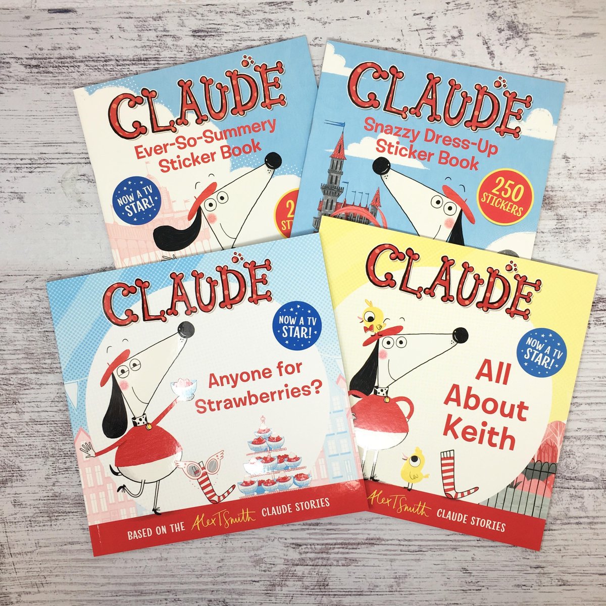 HachetteKids's tweet photo. Only half an hour until Claude stars on @ITVBe
Let us know what you think of the first episode, and if you can't get enough these fab TV tie-in books are available now: https://t.co/wUnBCUiVHI
@Alex_T_Smith @sixteensouth #Claude #ClaudeTV https://t.co/SPdFjCMDSi